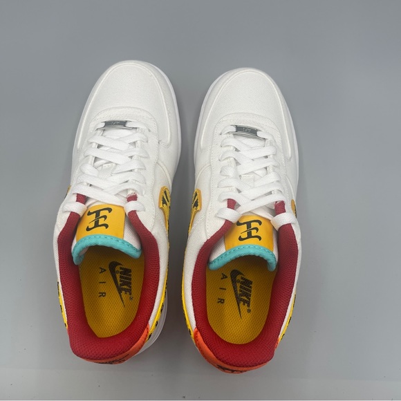 Nike Air Force 1 '07 LX Women's Shoes in Sail/White/Gold -Limited Edition Size 8 - Picture 7 of 15